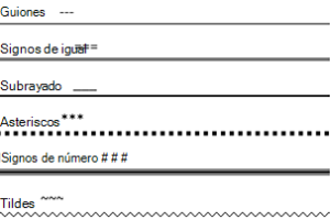 Cómo Poner Una Línea En Word Para Escribir Sobre Ella