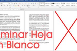 Cómo Quitar Las Hojas En Blanco En Word