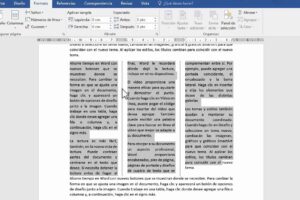 Cómo Hacer 2 Columnas En Word