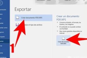 Cómo Hacer Un Archivo Word A PDF