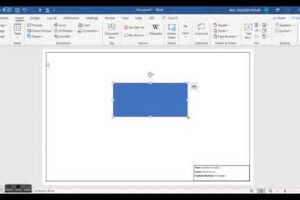 Cómo Hacer Un Plano De Una Casa En Word
