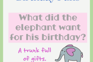 Juegos de palabras de cumpleaños que llevan la tarta (y la cereza encima!)