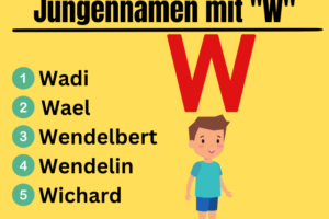 Más de 29 nombres de chicos con W: lindos y raros (con significado)