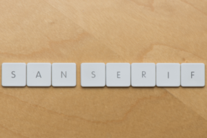 Diferencia entre Serif y Sans Serif