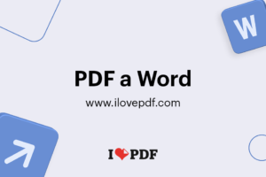 Cambiar De PDF A Word En Línea Gratis