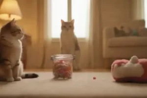 Cómo dar jarabe a un gato