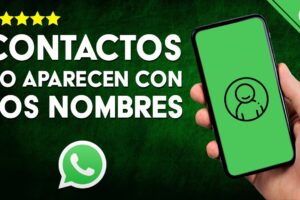 ¿Por qué No Aparecen los Nombres de Contacto en WhatsApp? Descubre la Solución Actualizada