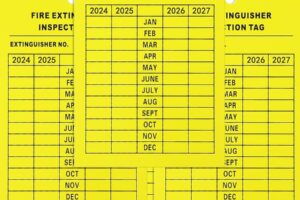 Plan de mantenimiento del hogar de septiembre: revisar el extintor