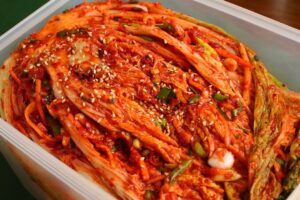 Kimchi de col napa tradicional (Tongbaechu-kimchi: 통배추김치) receta de Maangchi