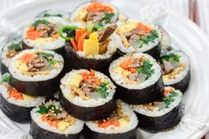 Receta de kimbap | Bapsang coreano