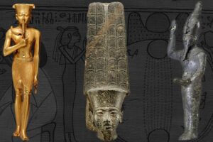 El dios egipcio de la creación y rey ​​de los dioses