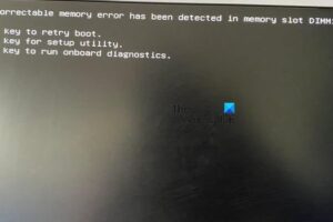 Se ha detectado memoria corregible en la ranura de memoria [Fix]