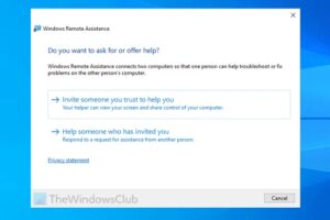 Habilitar, desactivar, configurar y utilizar la asistencia remota en Windows Server