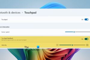 Activa los comentarios del touchpad háptico en los ordenadores portátiles Surface