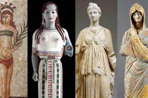¿Qué vestían las mujeres en la antigua Grecia?
