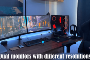 Arregla los monitores duales con diferentes resoluciones en Windows 11