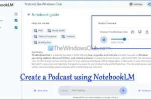 ¿Cómo crear podcasts con NotebookLM AI?
