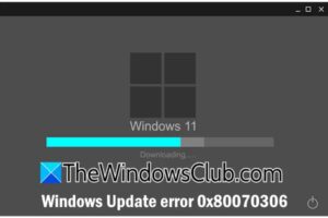 Correcto 0x80070306 Error de actualización de Windows