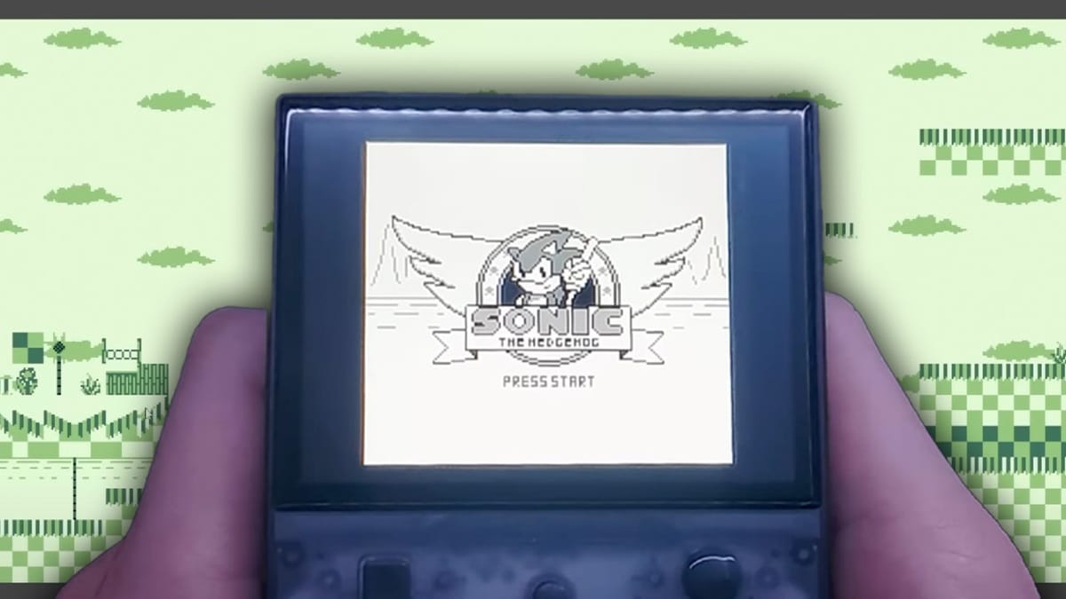 Este icónico Sonic the Hedgehog en Game Boy es el crossover final
