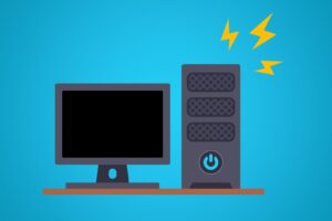 ¿Por qué mi PC hace un seno cuando lo enciende?