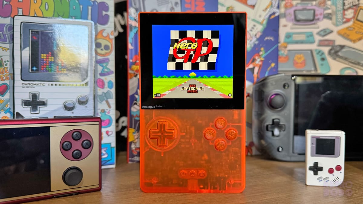 El nuevo corredor 'Hero GP' hace zoom en Game Boy Color & Analogue Pocket