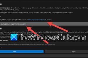 CĂłmo instalar Tavily MCP Server en VS CĂłdigo a Windows 11