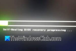 BIOS de seguridad de la BIOS de autocorriente que avanza [Fix]