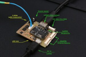 El ingeniero polaco crea la computadora Atari del tamaño de una moneda