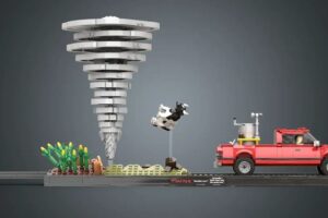 Revive una cinemática clásica de los 90 con este conjunto de lego twister