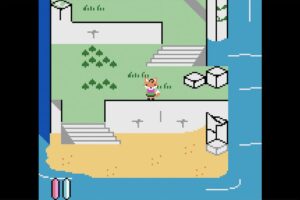 Túnica GBC Demake da al clásico de Isometricorp El tratamiento de 8 bits