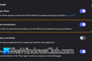 La computadora congela o bloquea cuando se transmite en discordia