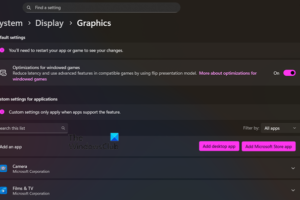 Game Pass PC no me deja asignar la GPU a un juego