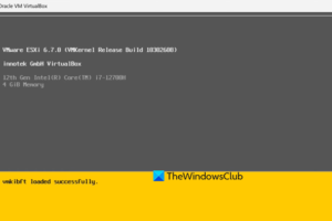 Cómo instalar VMware ESXi en VirtualBox VM