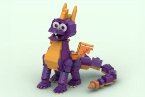 Este conjunto Spyro LEGO tiene los jugadores retro que se sienten animados