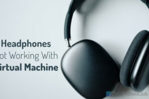 Los auriculares no funcionan con la máquina virtual