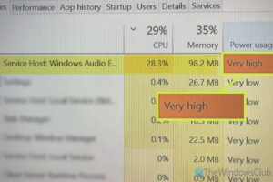 CPU alta de Windows Audio Endpoint Builder [Fix]