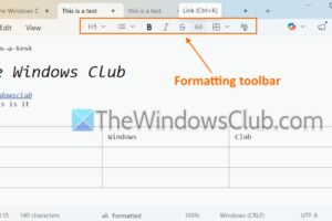 Cómo utilizar Markdown en el Bloque de notas