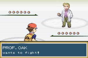 El profesor Oak debía ser el jefe final de Pokémon Red & Blue