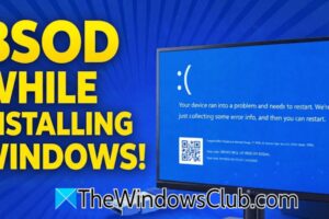 Pantalla azul al instalar Windows 11