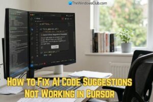 La cumplimentación automática del cursor o las sugerencias de código no funcionan