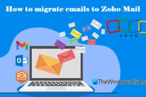Cómo migrar correos electrónicos a Zoho Mail