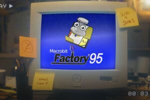Factory 95 ve a los jugadores construyendo fábricas de PowerPoint en Windows 95