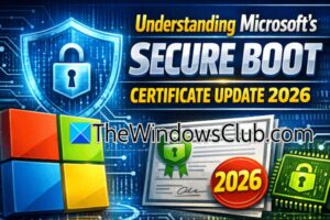Compruebe y actualice los certificados de arranque seguro de Windows que caducan en 2026