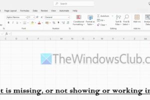 Falta Copiloto, o no se muestra ni funciona en Excel