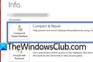 Microsoft Access, error 53, archivo no encontrado [Fix]