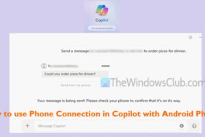 Cómo utilizar la conexión telefónica a Copilot con el teléfono Android