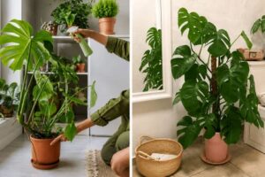 8 consejos para hacer crecer Monstera de talla XL en casa