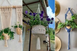 15 mejores soportes para plantas de macramé para colgar plantas de interior